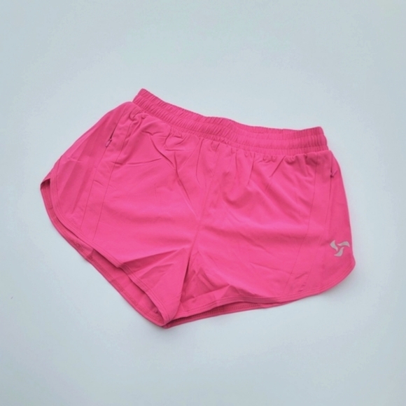 Pedigree FreeRUN High Waist Lined Shorts with Zipper Pockets | Pink - Picture 2 of 8